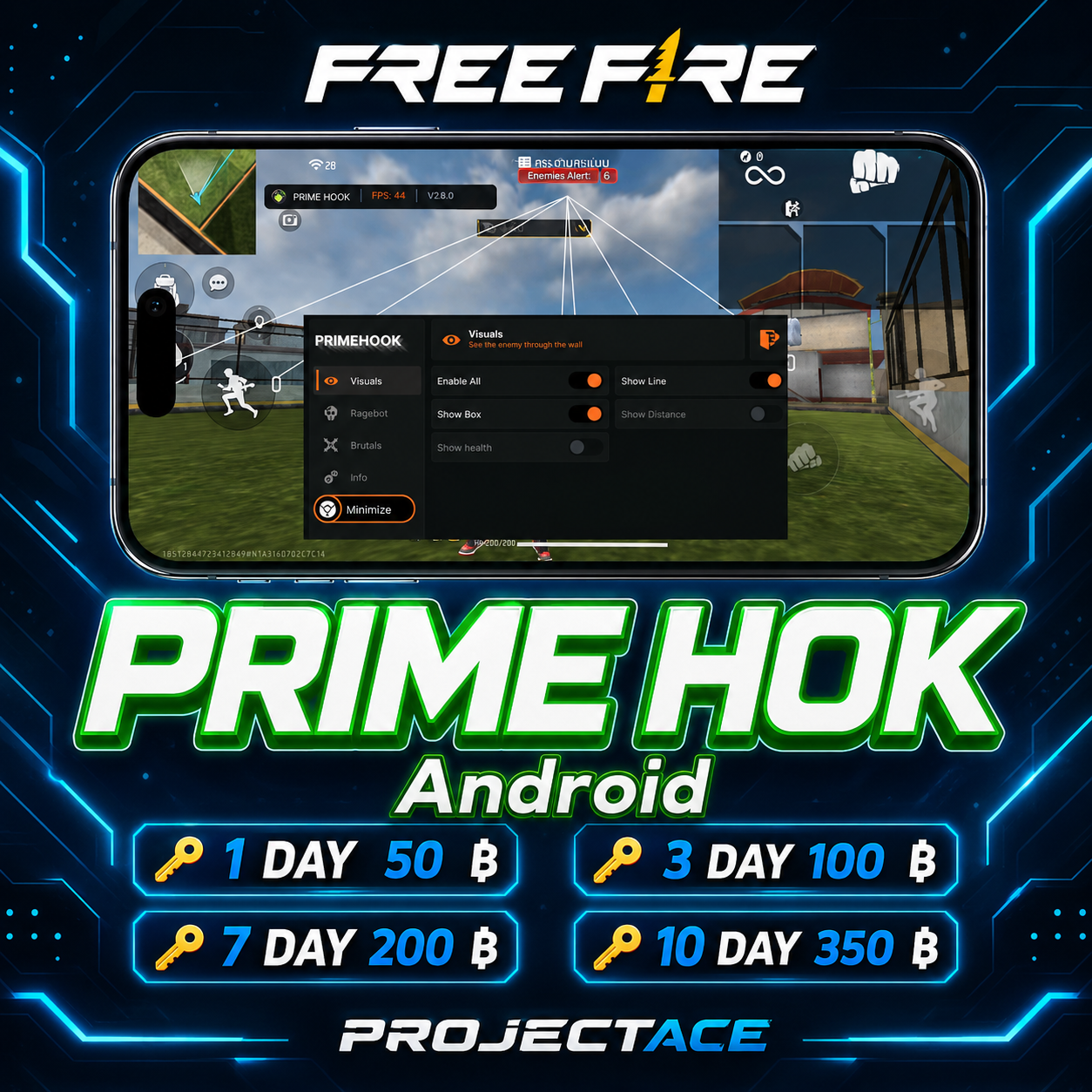 PRIMEHOK ANDROID